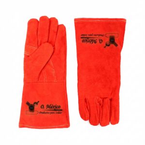 GUANTE PARA SOLDADURA PROCESO MIG ROJO