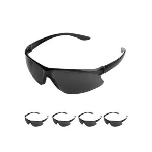 LENTES DE SEGURIDAD MICA NEGRA (PAQUETE DE 10 PIEZAS)