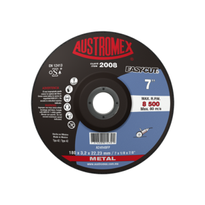 DISCO 2008 CUBO 7" x 1/8" x 7/8" CORTE ACERO AL CARBONO (CAJA 25 PIEZAS)