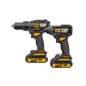 KIT ROTOMARTILO Y ATORNILLADOR CAT DX12K INALÁMBRICO 18 V