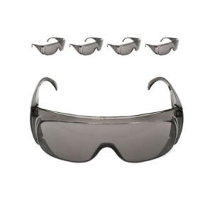 LENTES DE SEGURIDAD MICA GRIS VISION 180 (PAQUETE DE 10 PIEZAS)