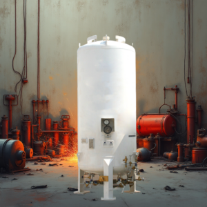 OXÍGENO INDUSTRIAL TANQUE TERMO